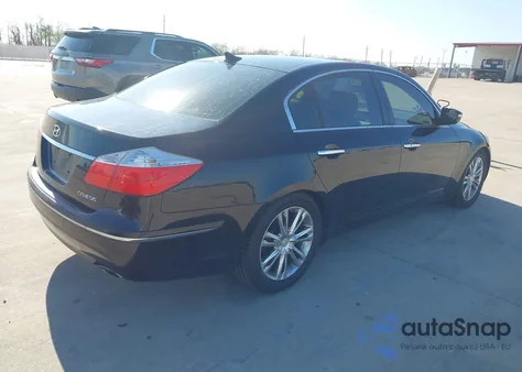2011 Hyundai Genesis 3.8 from USA, damaged, VIN KMHGC4DE8BU127489